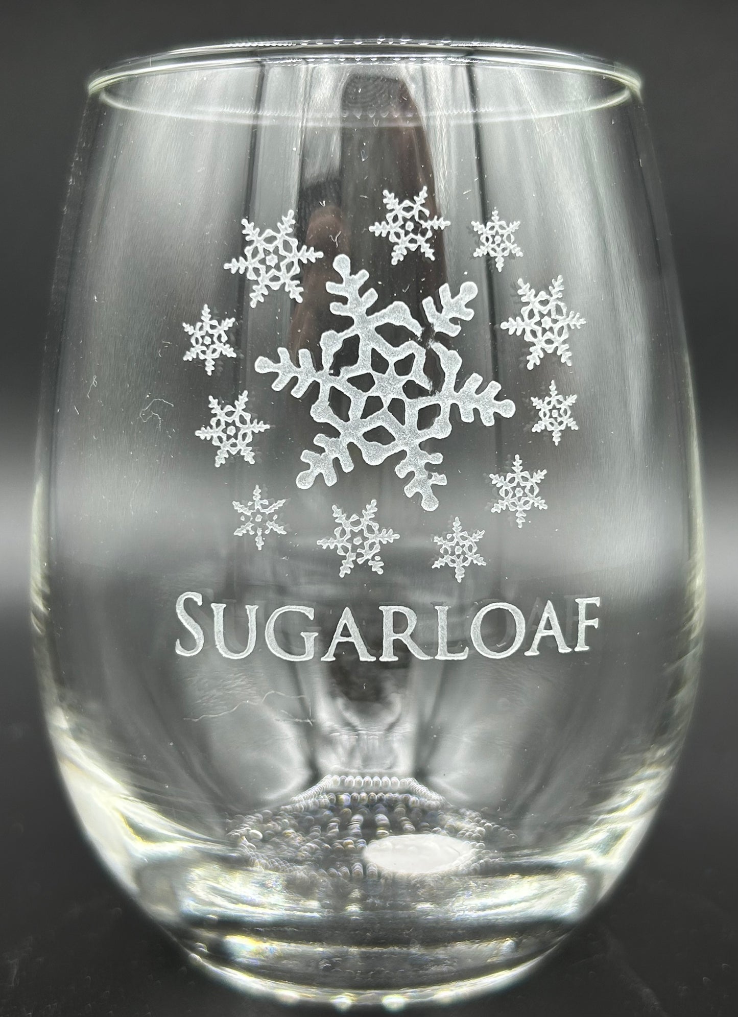 Sugarloaf Stemless Wine Glass