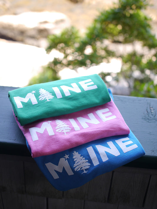 Maine Kids Short Sleeve T-Shirt - 3 colors