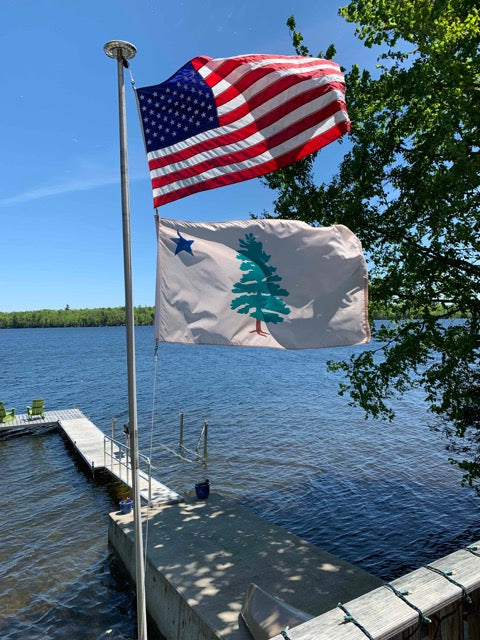 1901 Maine Flag – Available in 4 sizes