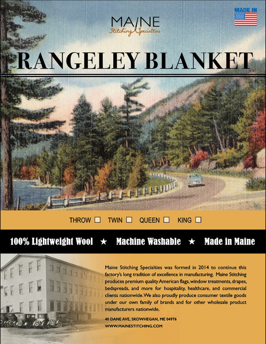 Rangeley Wool Blanket